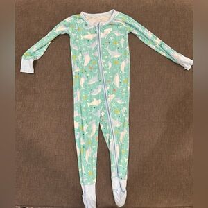 Little Sleepie Zippy Shark Print